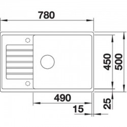 Мивка от Силгранит за кухня – BLANCO ZIA XL 6S COMPACT