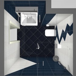 Изискани плочки за царствена баня Мy Wall от Iris (Испания) 