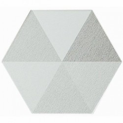 Гранитогрес шестоъгълни плочки Diamond White  