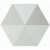 Гранитогрес шестоъгълни плочки Diamond White  