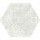 Бели плочки хексагон с орнаментика – Pompeia Decor Blanco 