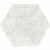 Бели плочки хексагон с орнаментика – Pompeia Decor Blanco 
