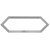 Декорни плочки за баня  Decor Eclipse White Silver Bisel 