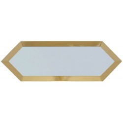 Декорни плочки за баня Decor Eclipse Sky Blue Gold Bisel
