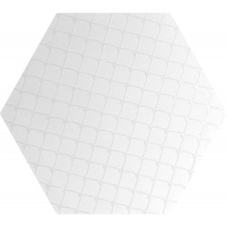Декорни плочки за баня DECOR ASTRO WHITE