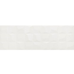 Модерни плочки за банята с размери 29.5 x 90 см. CUBIC WHITE