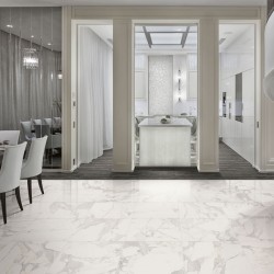 Серия плочки за баня Calacatta от италианския производител Vallelunga & Co.