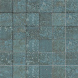 Син гранитогрес мозайка – Grunge Blue Lappato Mosaico 