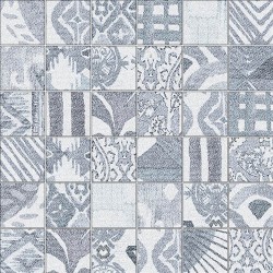 Сив гранитогрес мозайка декор – Tex Grey Pattern Nat. Mosaico  