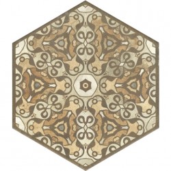 Гранитогресни плочки хексагон калейдоскоп – Terre Stamp Hexagon