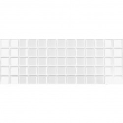 Стенни плочки за баня бели квадрати – Montblanc White Square 