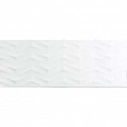 Стенни плочки за баня декор шеврон – Montblanc White Forbo  