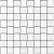 Стенни плочки модул мозайка – Cross White Mosaico