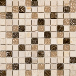 Невероятна мозаечни плочки с размер 30 x 30 см. Gora Mosaico от CIFRE (Испания)