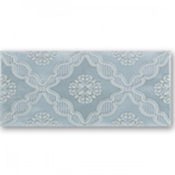Светло сини декорни плочки за баня Maiolica Aqua Deco M1390 