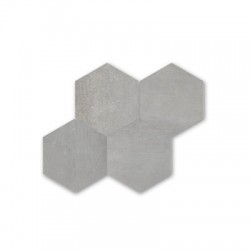 Гранитогрес хексагон сив – Мalla Hexagono Metal Gris P3690 