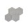 Гранитогрес хексагон сив – Мalla Hexagono Metal Gris P3690 