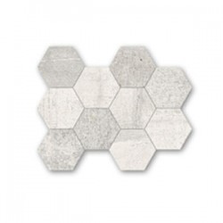 Сив гранитогрес декор пчелна пита – Malla Hexagono Norfolk Gris  