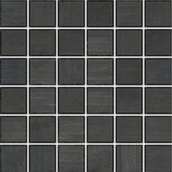Гранитогрес – плочки черна мозайка Malla Metal Negro P3380 - плочки за баня