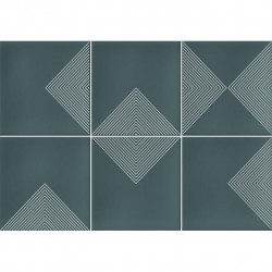 Meguro Turquesa - стенни плочки за баня от Vives (Испания)