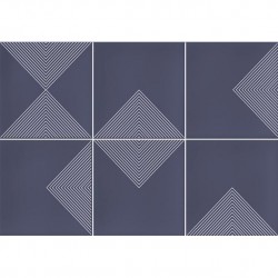 Meguro Indigo - стенни плочки за баня от Vives (Испания)