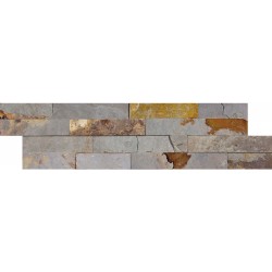 Плочки за облицовка от естествен камък FACHALETA OXIDO 