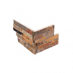 Плочки облицовъчни от естествен камък с размери 20 x 50 см. Natur 3 Corner