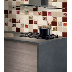 BISELADO MONOCOLOR 10X10 - серия кухненски плочки 10х10 см