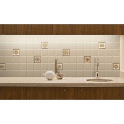 BISELADO MONOCOLOR 10X10 - серия кухненски плочки 10х10 см