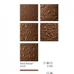 Плочки за баня и кухня - TREND BRONZE