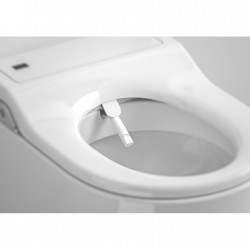 Порцеланова окачена тоалетна In-Wash Rimless  