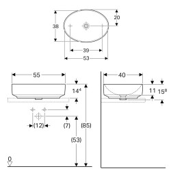 Шкаф за баня с мивка VARIFORM 