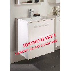 Долен шкаф за баня с мивка - GEBERIT SELNOVA SQUARE