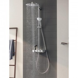 Душ система с термостат с интелигентен контрол System Euphoria 310 (moon white) от Grohe (Германия)