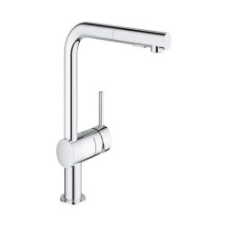 Кухненски смесител с изтеглящ се чучур Minta от Grohe (Германия)