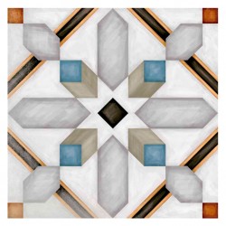 Гранитогрес плочки с размери 20 x 20 см. Demel Multicolor G198