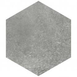 Гранитогрес плочки с размери 23 x 26.6 см. Hexagono Rift Grafito